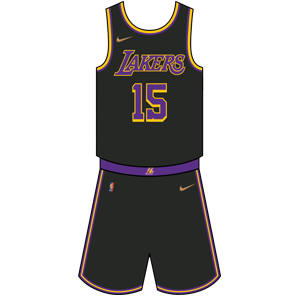 Los Angeles Lakers 2020-2021 Earned Jersey
